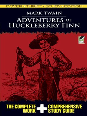 cover image of Adventures of Huckleberry Finn Thrift Study Edition
